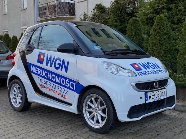 Auto elektryczne Biura WGN Warszawa